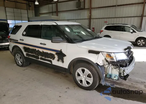 2019 Ford Explorer Police Interceptor из США, поврежденный, VIN 1FM5K8AR8KGA31210